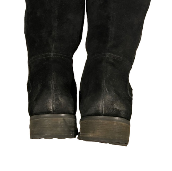 Matt Bernson Black Suede Knee High Boots Size 7  Retail $295 - Picture 15 of 16